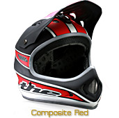 Helmets One Face Graphics Composite Red
